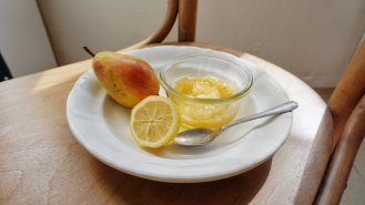 Hruškovo-citronový džem