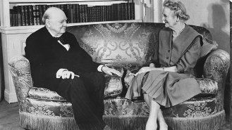 Clementine (†92) a Winston (†90) Churchillovi: Britský ministerský předseda byl pod pantoflem