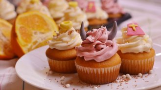 Pomerančové muffiny