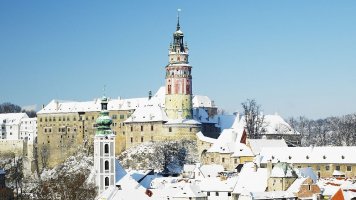 Objevte romantiku zasněženého Českého Krumlova!