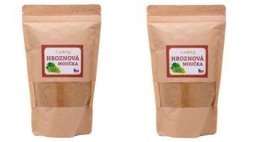 Hroznová moučka z vylisovaných hroznů: Unikátní český vynález