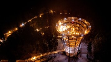 Světelné zimní hry v Janských Lázních nabídnou magické večerní dobrodružství