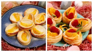 Velikonoční vajíčka z listového těsta