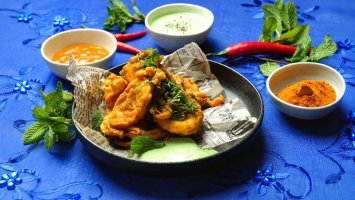 Veganská samosa
