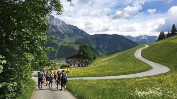 Leogang: Rakousko pěšky i na kole