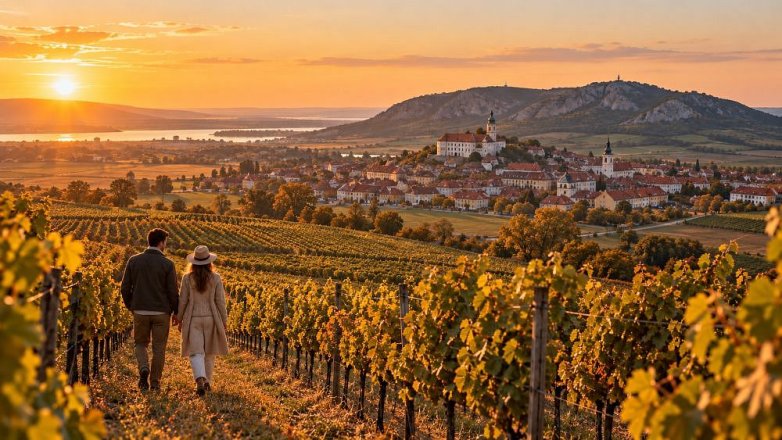 Mikulovsko mimo známé trasy: Ostrov bez rybníka, obří sud a krajina vepsaná do vína