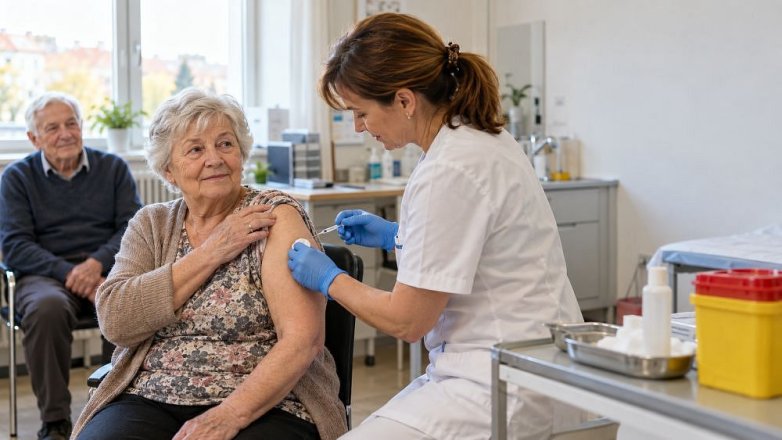 Očkování seniorů chrání nejen před infekcemi, ale i před ztrátou soběstačnosti